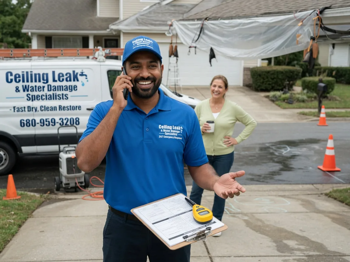 Ceiling Leak Cleanup Lisco, NE FAQs